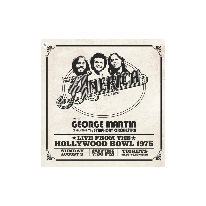 America - Live From The Hollywood Bowl - 1975 CD