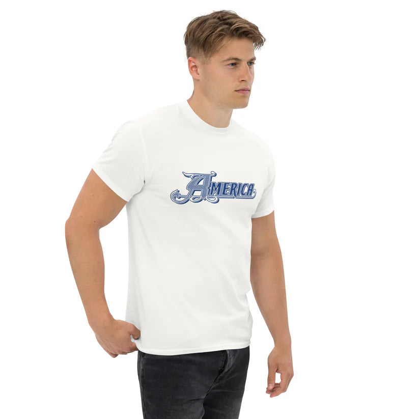 America - Vintage Logo - Unisex Classic Tee