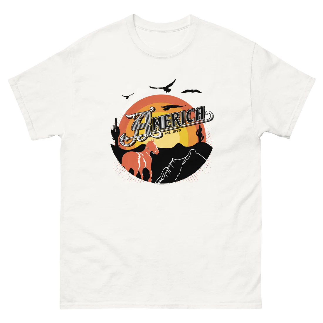 America - Sunset Tee
