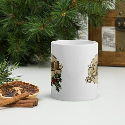 America - Holiday Logo White Coffee Mug