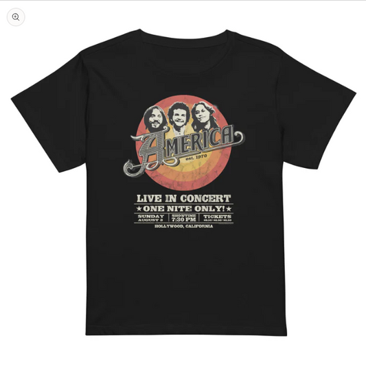 America - Live In Concert Women's Tee