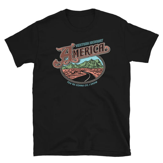 America - Ventura Highway Short-Sleeve Unisex Tee