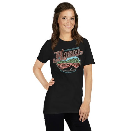 America - Ventura Highway Short-Sleeve Unisex Tee
