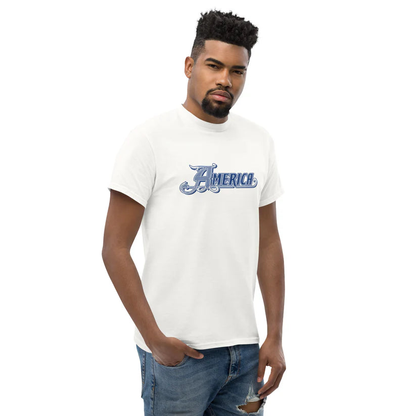 America - Vintage Logo - Unisex Classic Tee