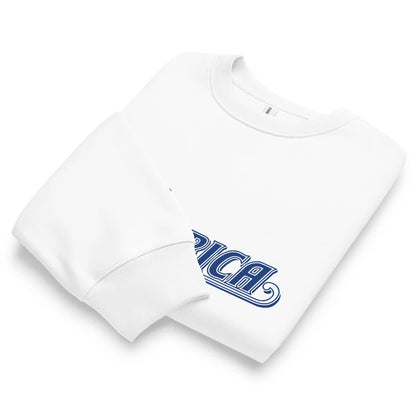 America - Vintage Logo - Oversized Heavyweight Sweatshirt