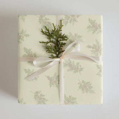 America - Holiday Vintage Logo - Wrapping Paper Sheets