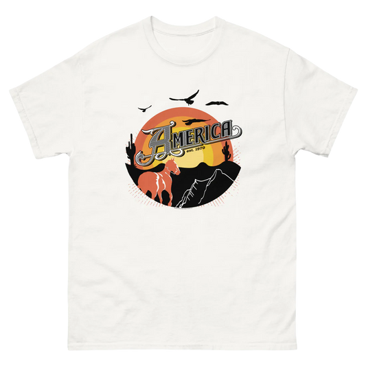 America - Sunset Tee